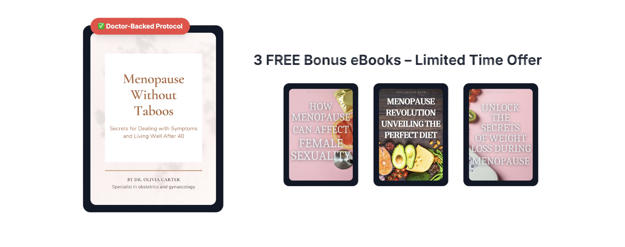 Complete Menopause Freedom System – 4 eBooks Bundle